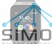 simvalley MOBILE 1,5-Handy-UhrSmartwatch PW-430.mp, BT 3.0, Kamera