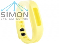 newgen medicals Wechsel-Armband f�r Fitness-Armband FBT-50, gelb