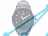 simvalley MOBILE Handy-Uhr & Bluetooth-Smartwatch fr iOS & Android, Herzfrequenz, rund