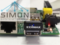 Ultra-Nano WLAN-Stick EDIMAX EW-7811Un, 150 Mbps, fr Raspberry Pi