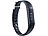 newgen medicals Ultradnnes Bluetooth-4.0-Fitness-Armband FBT-40.XS, IP44, OLED